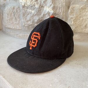 San Francisco Giants‎ New Era 59fifty 7 1/2 Fitted Cap 59.6cm MLB Orange Black